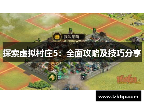 探索虚拟村庄5：全面攻略及技巧分享